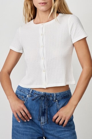 Gilet Coastal Cowgirl - Blanc