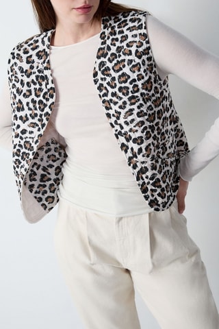 Gilet sans manches - Blanc