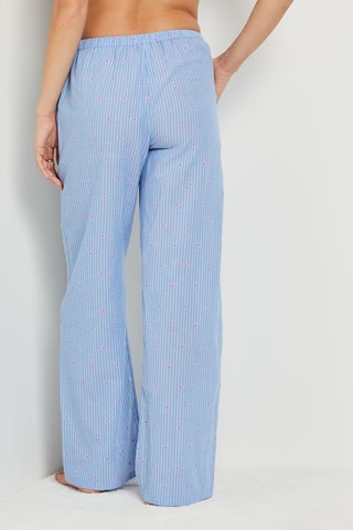 Pantalon taille haute Begonia - Ciel