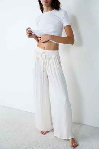 Pantalon - Ecru