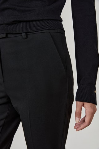 Pantalon taille haute Indispensables - Noir