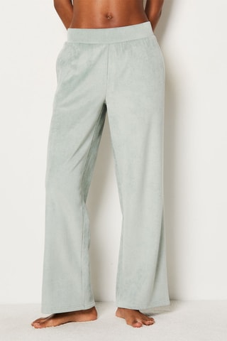Pantlon en velours Lorena - Kaki