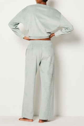 Pantlon en velours Lorena - Kaki