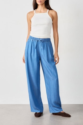 Pantalon en jean Essentiel - Bleu clair