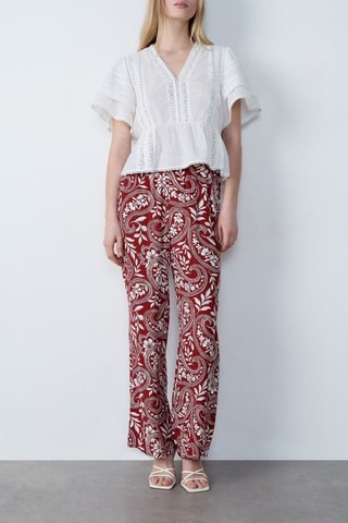 Pantalon Afternoon Light - Bordeaux