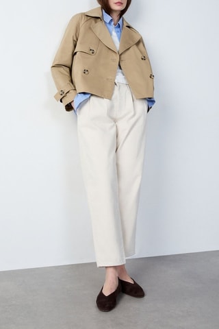 Pantalon Marche Aux Fleurs - Blanc