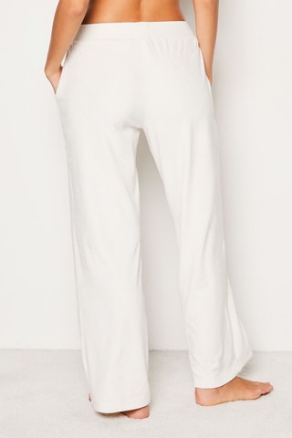 Pantalon en velours Galie - Ecru