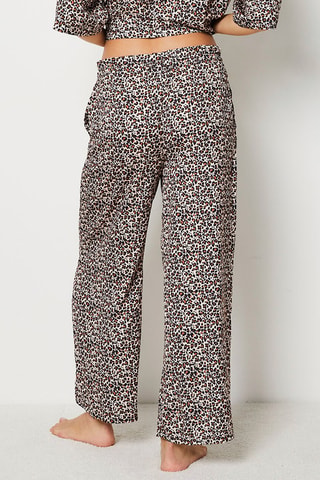 Pantalon Leon - Bleu et vert - Etam