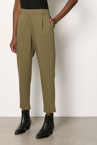 Pantalon Poman - Vert olive - Etam
