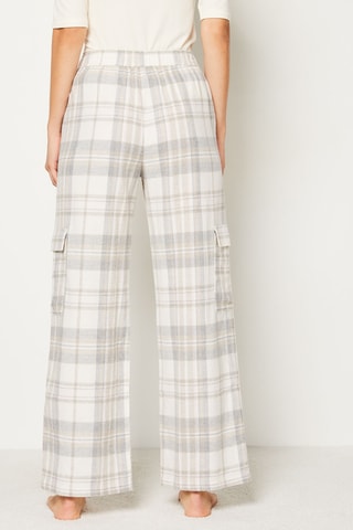 Pantalon Pargo - Blanc et gris clair - Etam