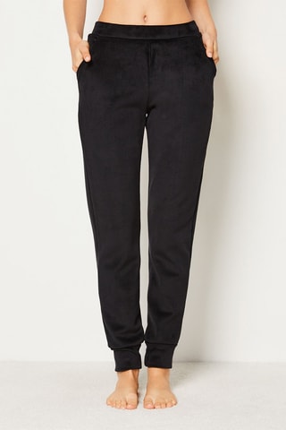 Pantalon en velours Pijy - Noir - Etam
