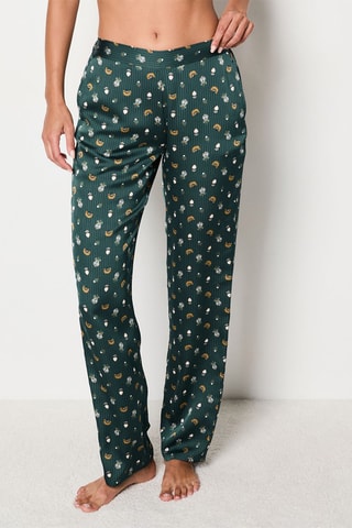 Pantalon Bisa - Vert émeraude - Etam
