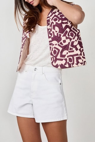 Veste sans manches Vintage St Tropez - Bordeaux