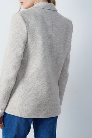 Veste en laine Rdv Au Studio - Gris clair chiné