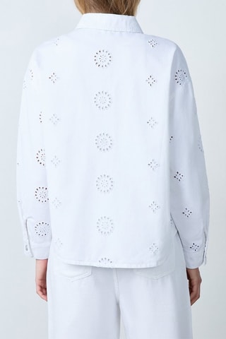 Veste en broderie anglaise Mordern Gypset - Blanc