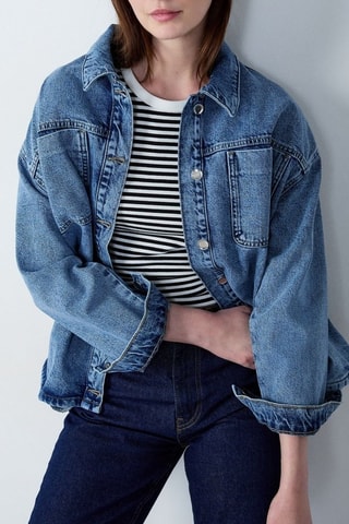 Veste en jean Boulevard Beaumarchais - Bleu