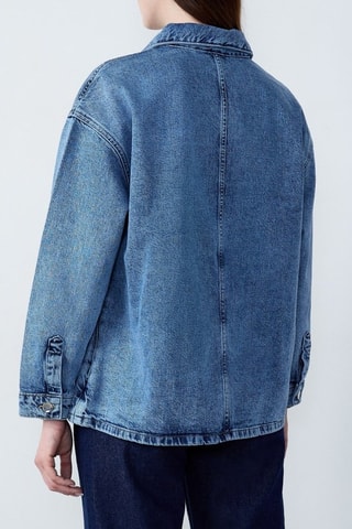 Veste en jean Boulevard Beaumarchais - Bleu