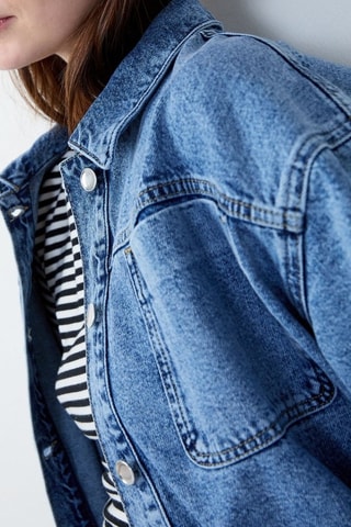 Veste en jean Boulevard Beaumarchais - Bleu