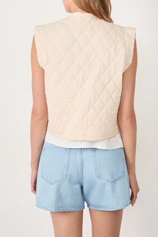 Veste sans manches Coastal Cowgirl - Ecru