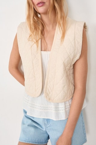 Veste sans manches Coastal Cowgirl - Ecru