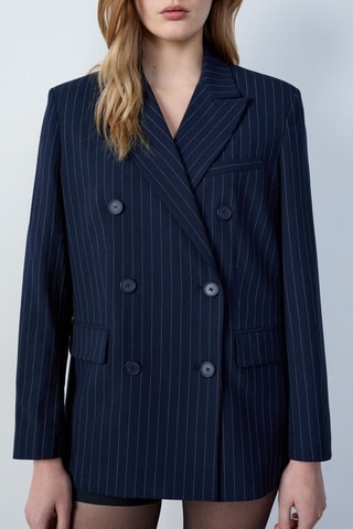 Veste Rdv Au Studio - Bleu marine