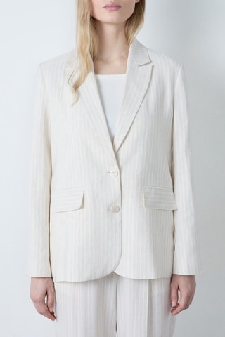 Veste Afetrnoon Light - Ecru et blanc