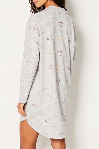 Chemise de nuit Ginou - Gris - Etam