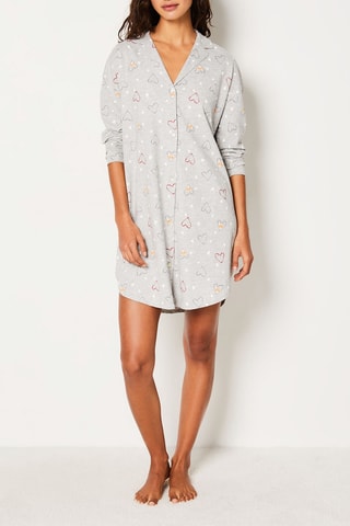 Chemise de nuit Ginou - Gris - Etam