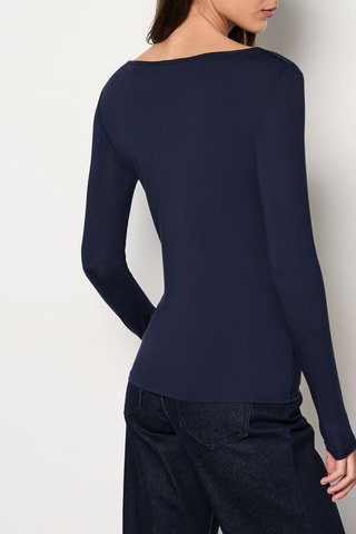 Top de pyjama Warm Me Up - Bleu marine