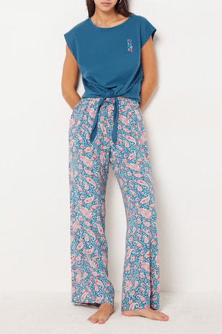 Pantalon de pyjama Oddalys - Vert