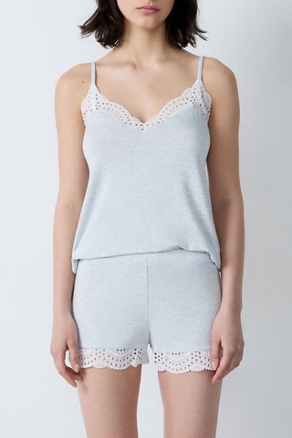 Short de pyjama Josephine - Gris clair - Etam
