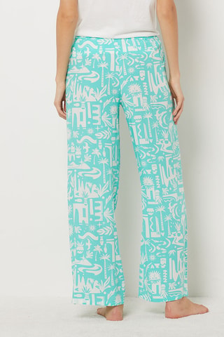 Pantalon de pyjama Gianna - Turquoise - Etam