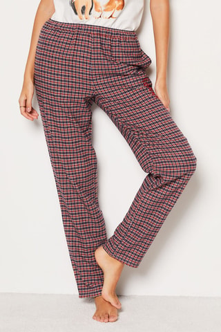 Pantalon de pyjama  - A Very Corgi Christm -  Bleu et rouge - Etam