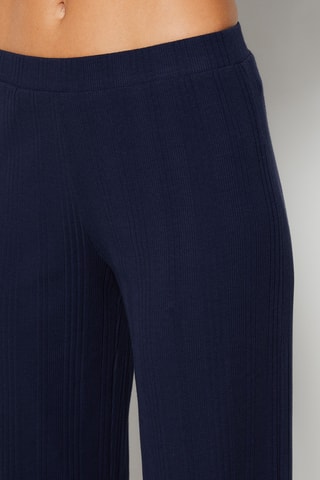 Pantalon de pyjama  - Coly -  Bleu marine - Etam