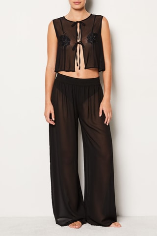 Top en tulle Sensuelle - Noir - Etam