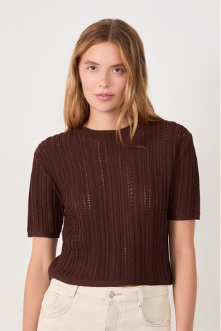 Top Timeless Summer - Marron