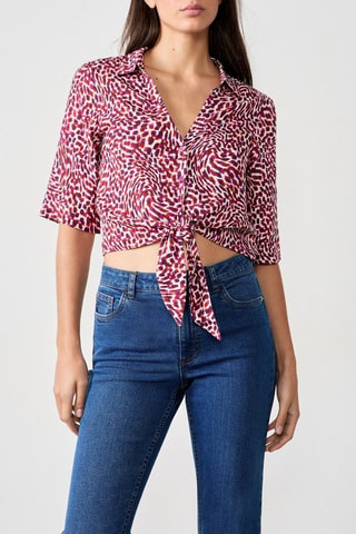 Crop top Vintage st Tropez - Bordeaux