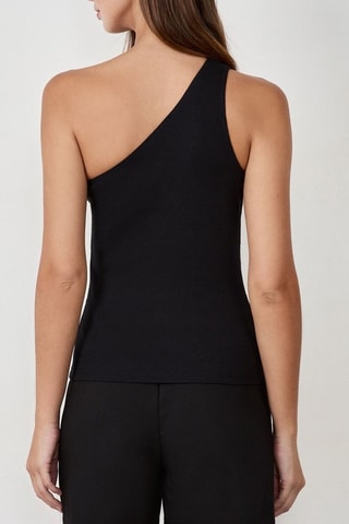 Top asymétrique Timeless Summer - Noir
