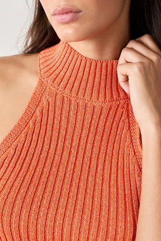Top sans manches Vintage St Tropez - Corail