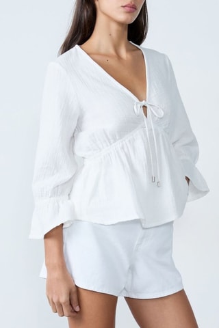 Top Mordern Gypset - Blanc