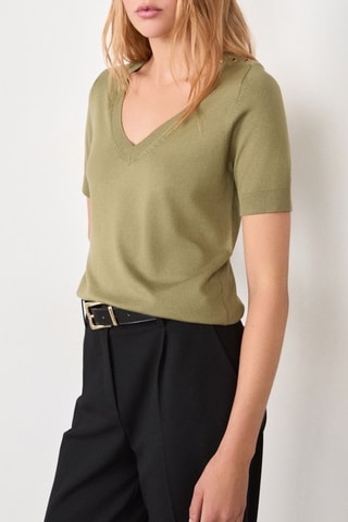 Top Indispensables - Vert olive