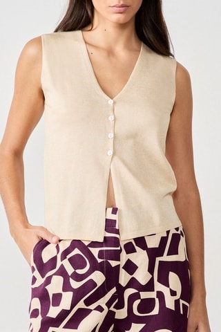 Top Vintage St Tropez - Beige