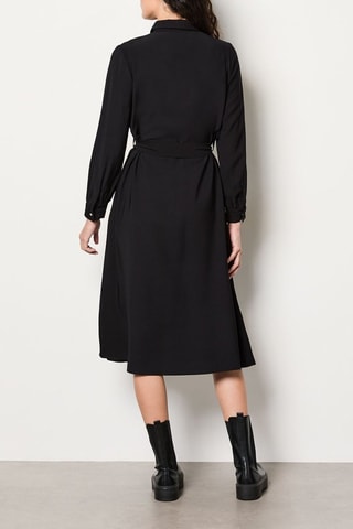 Robe chemise Rdv Au Studio - Noir