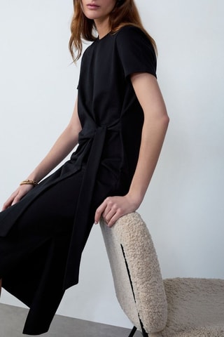Robe midi Indispensables - Noir