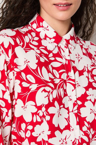 Robe chemise Essentiel - Rouge
