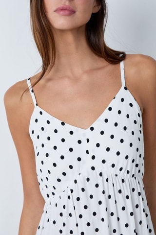 Robe midi Essentiel - Blanc