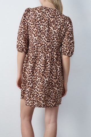 Robe patineuse Boulevard Beaumarchais - Marron