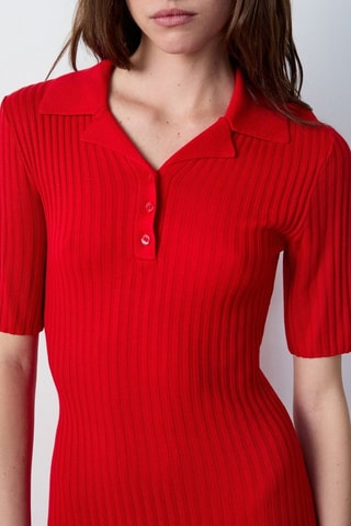 Robe fourreau Boulevard Beaumarchais - Rouge