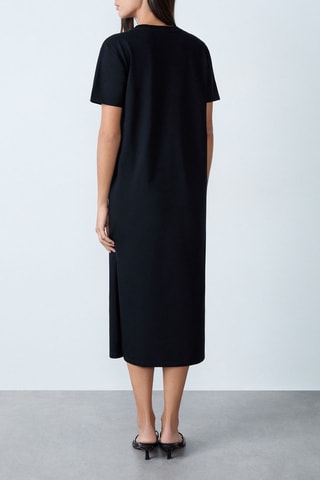 Robe midi Indispensables - Bleu marine