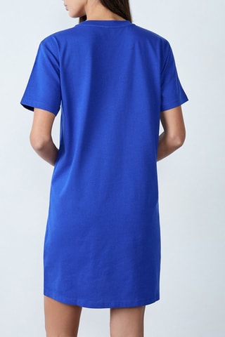 Vestido camiseta Mordern Gypset - Azul cobalto